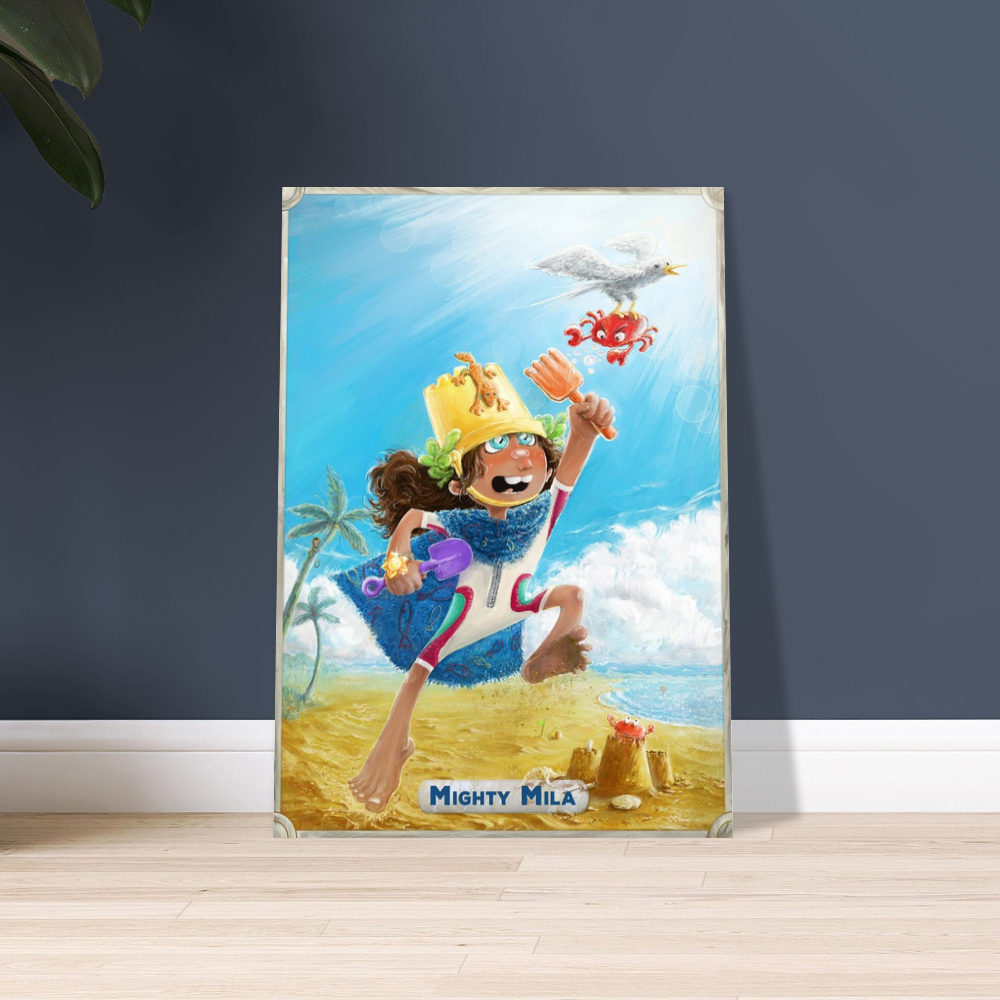 Unframed Art Print: Mighty Legend Character