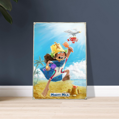 Unframed Art Print: Mighty Legend Character