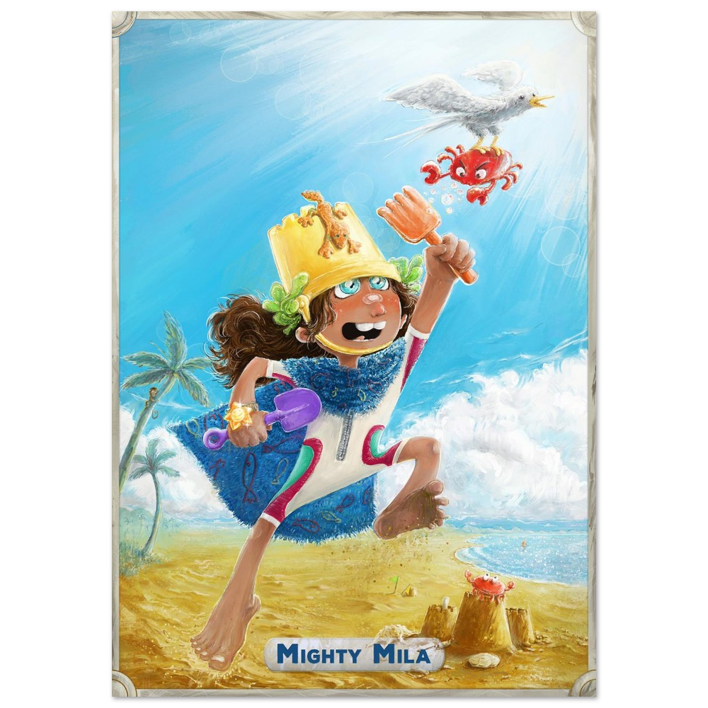 Unframed Art Print: Mighty Legend Character